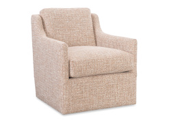 FRANCES SKIRTED SWIVEL CHAIR