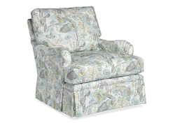 SIMON SKIRTED SWIVEL GLIDER