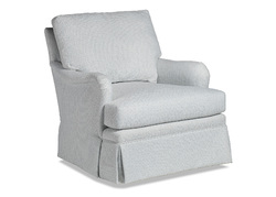 SIMON SKIRTED SWIVEL ROCKER