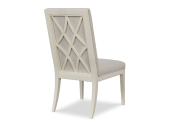 FRETWORK DIAMOND SIDE CHAIR