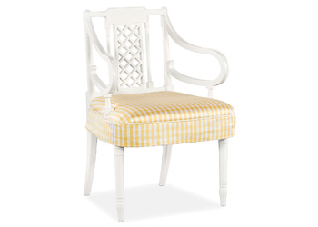 MEG SKIRTED CHAIR