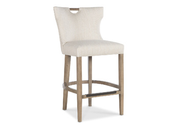 GIA WOOD HANDLE BAR STOOL