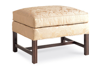 CHIPPENDALE OTTOMAN
